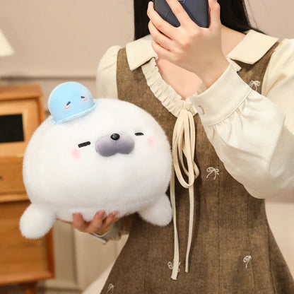 Pebbles the Baby Seal Plush Family