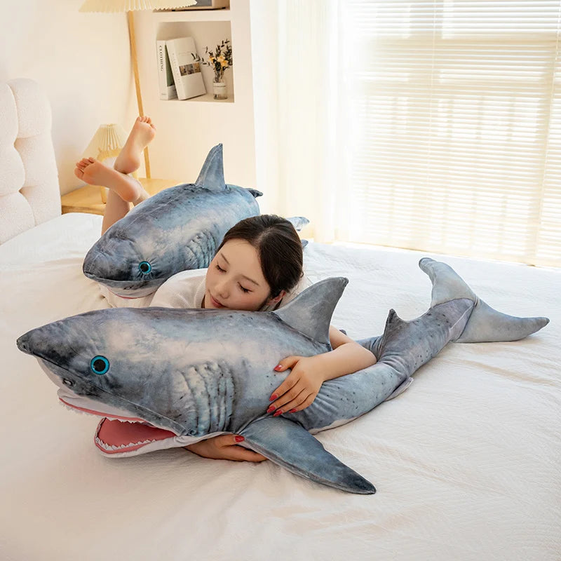 Big Bruce the Great White Shark Plush