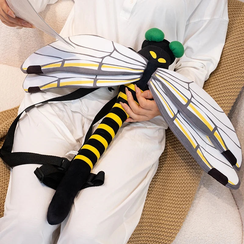 Praying Mantis and Mystic Dragonfly Plush Backpack