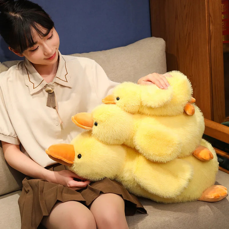 Adorable Duck Plush Family