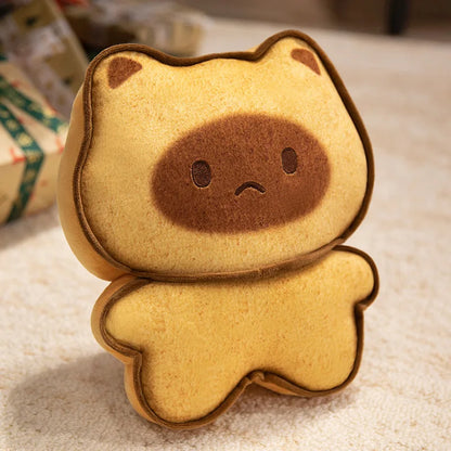 Kawaii Cat Bread Biscuit Cookie Plushies