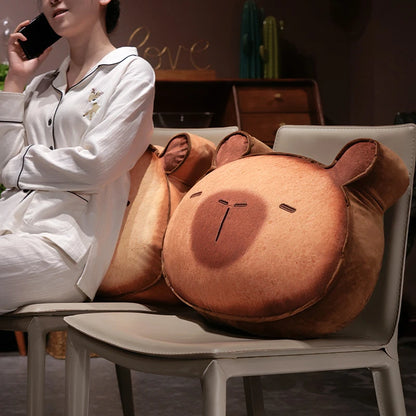 Capybara & Cat Toastie Bread Cookie Plushies