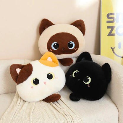 Kawaii Fluffy Cat Plush Pillows
