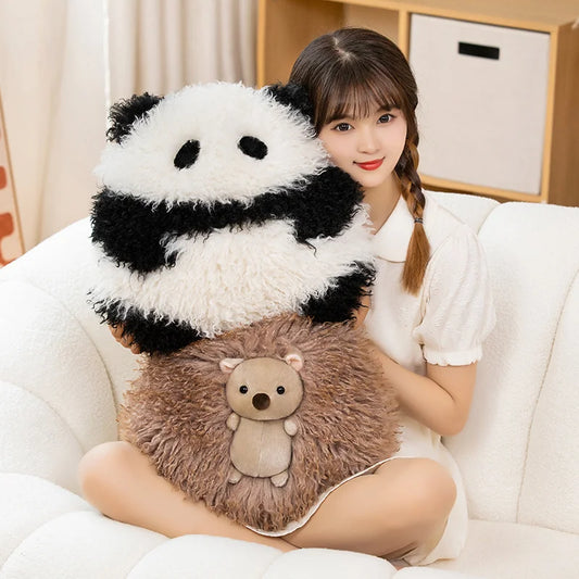 Puffle Pals Hedgehog Panda Plush Collection