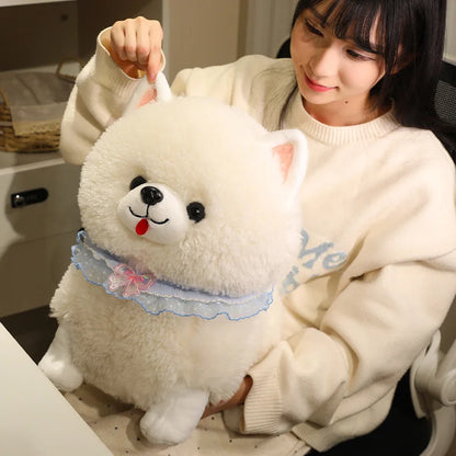 Yumi and Koji the Pomeranian Dog Plushies