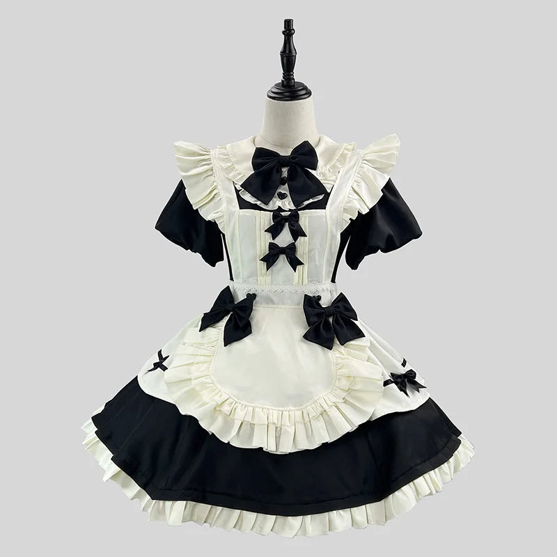 Kawaii Two-Tone Lolita Maid Cosplay Women's Dress Collection