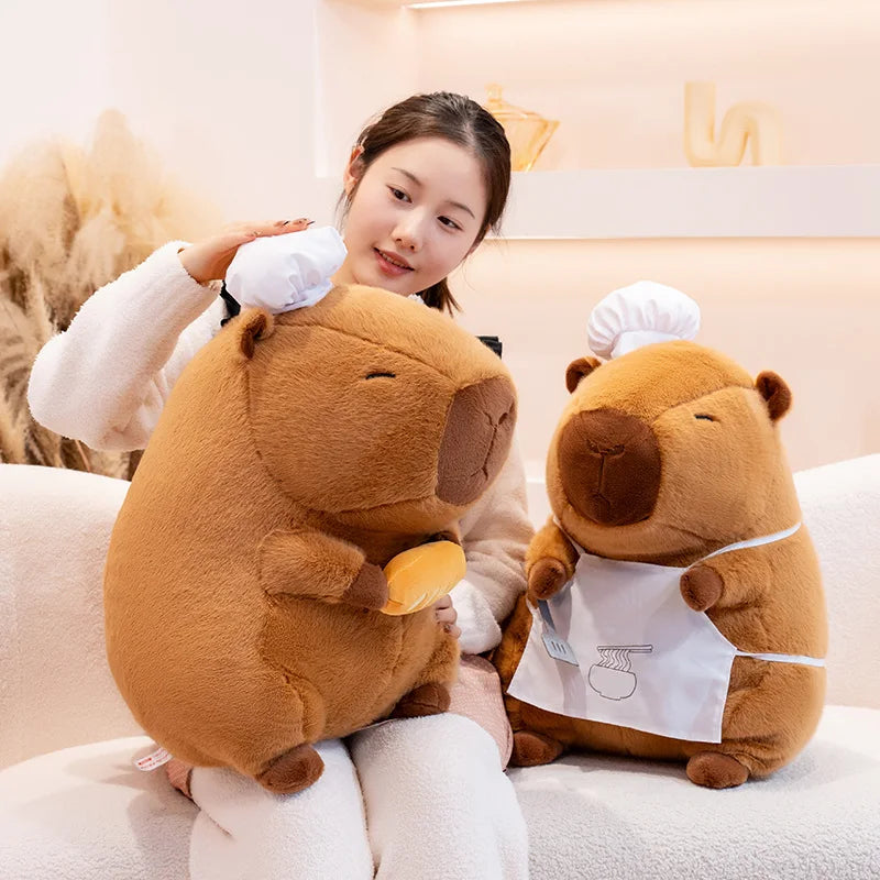 Baker and Chef Capybara Plush Collection