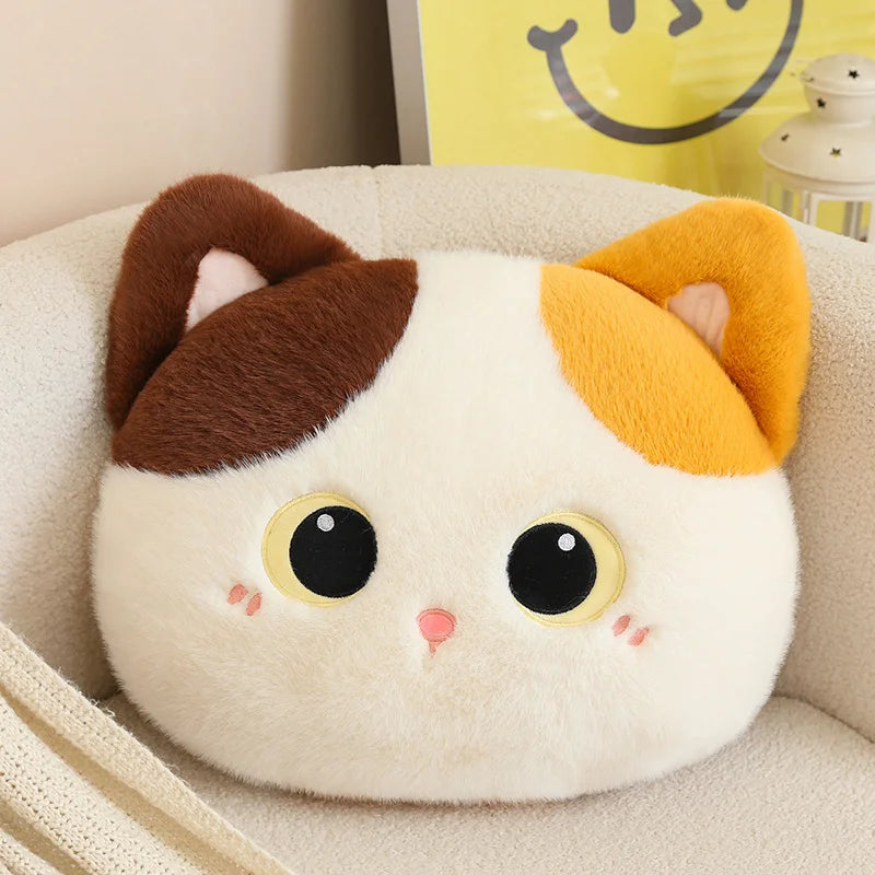 Kawaii Fluffy Cat Plush Pillows