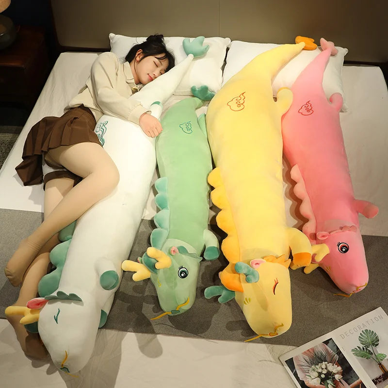 Long Haku Dragon Snuggle Buddy Plushies