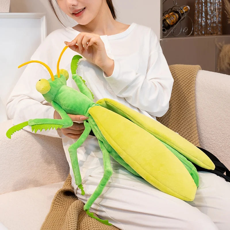 Praying Mantis and Mystic Dragonfly Plush Backpack