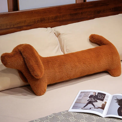 Long Snuggle Dachshund Sausage Dog Plushie