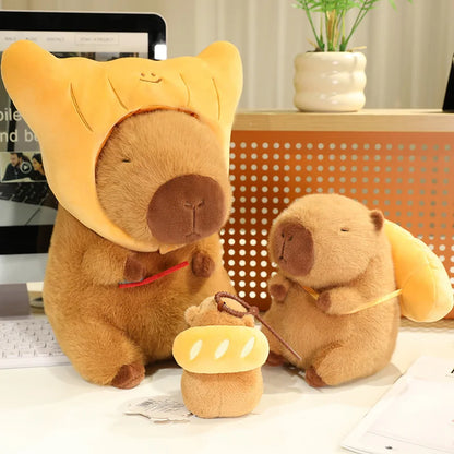 Toasted Croissant Capybara Plushies