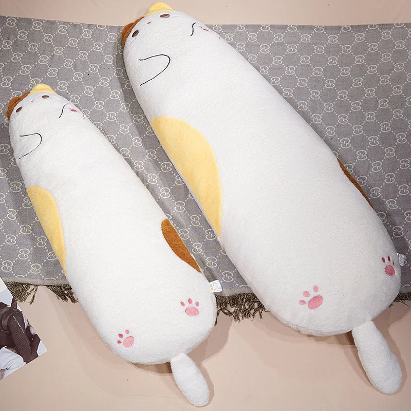 Fat Cat Body Pillow Plush