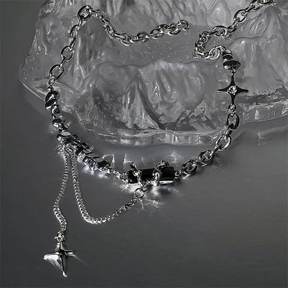 Eclipse Cross Y2K Choker Necklace