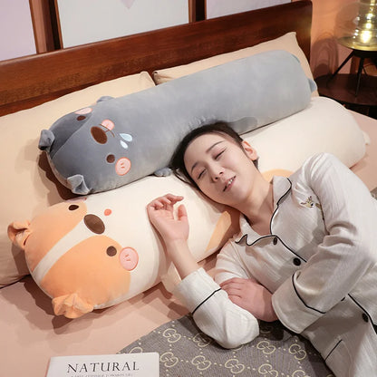Long Kawaii Snuggly Dog Plushies