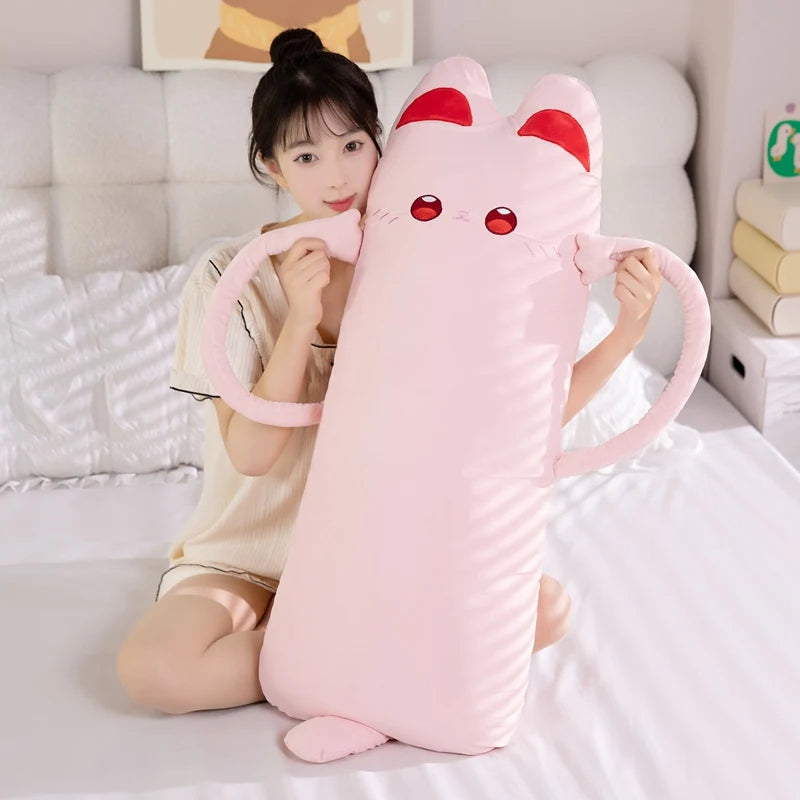 Long Snuggle Loaf Cat Plush