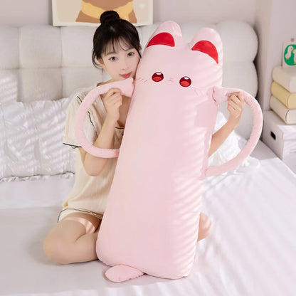 Long Snuggle Loaf Cat Plush
