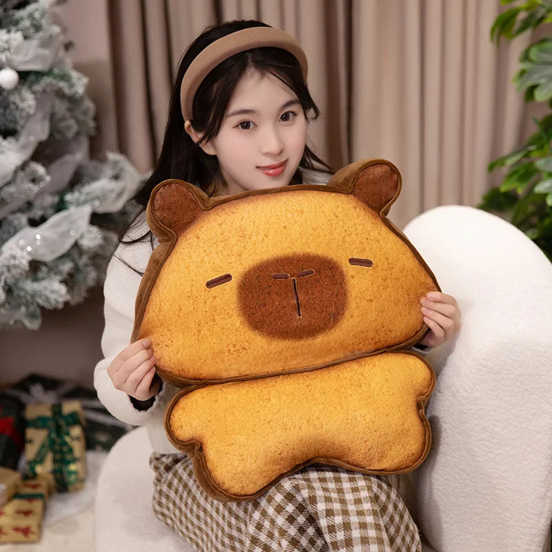Capybara Bread Cookie Toasted Plushies