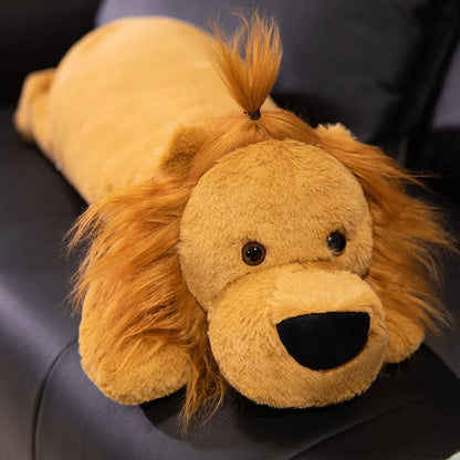 Long Lion Snuggle Buddy Plushies