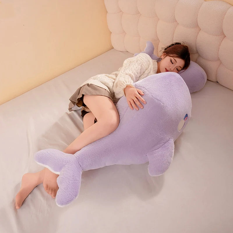 Pastel Purple Whale Plush