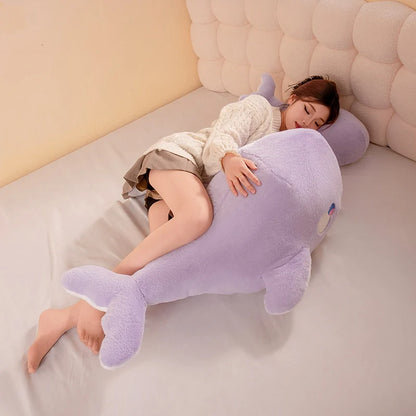 Pastel Purple Whale Plush