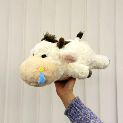 Soft Snotty Huggable Cow Plush