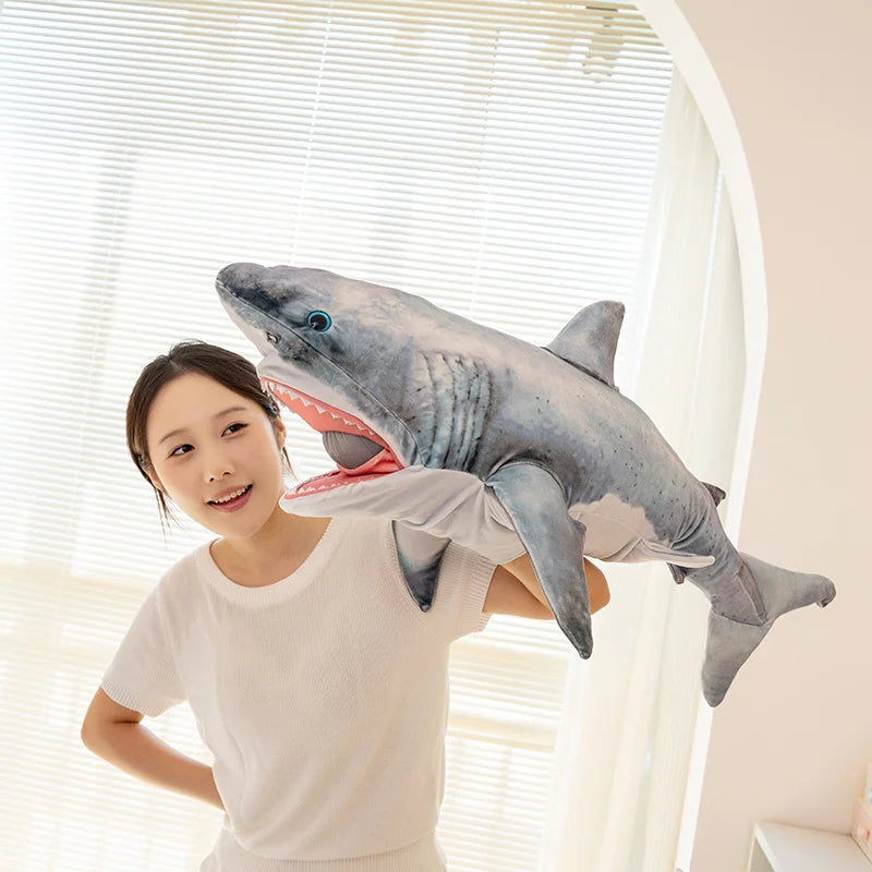 Big Bruce the Great White Shark Plush