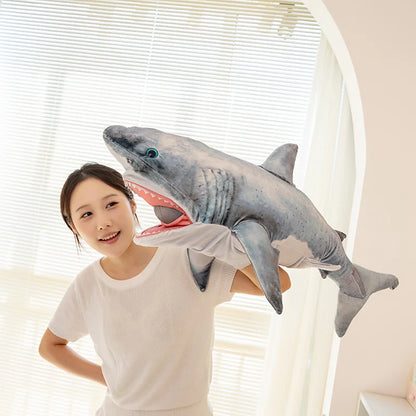 Big Bruce the Great White Shark Plush