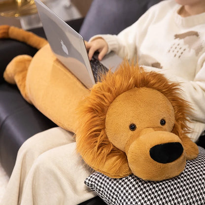Long Lion Snuggle Buddy Plushies