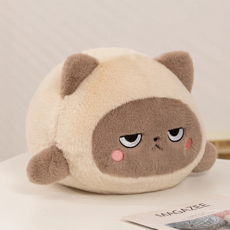 Chubby Mood Kitty Fishtail Plush