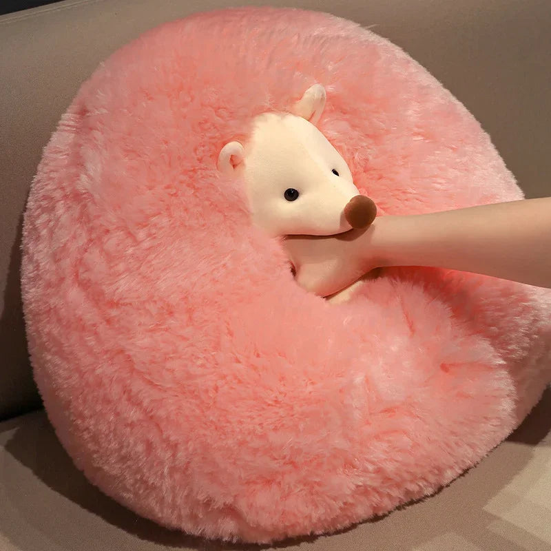 Ball of Fluff Hedgehog Plush
