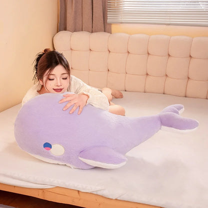 Pastel Purple Whale Plush