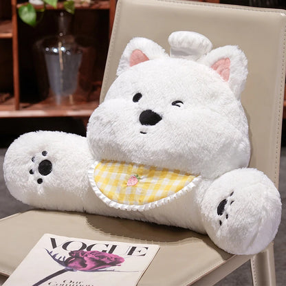 West Highland White Terrier Dog Resting Cushion Pillow Seat