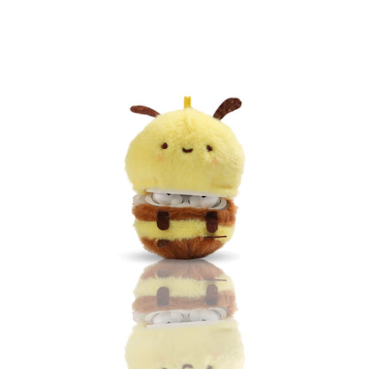 Happy Bee Plush Airpods Case