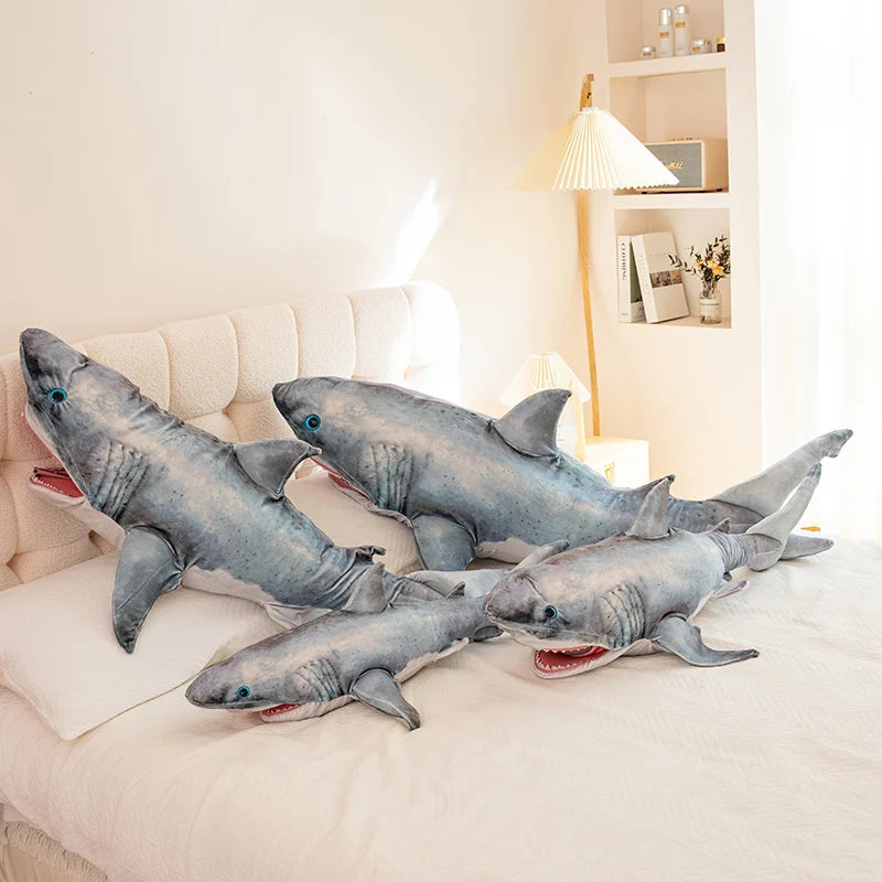 Big Bruce the Great White Shark Plush