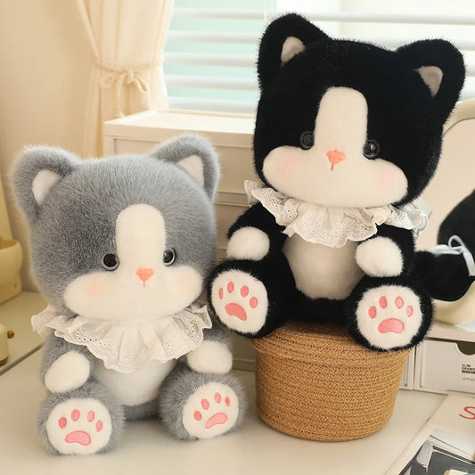 Kuro and Neko the Kawaii Cat Plushies