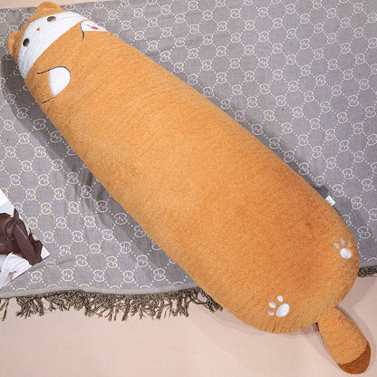 Fat Cat Body Pillow Plush