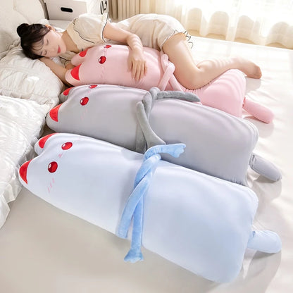 Long Snuggle Loaf Cat Plush