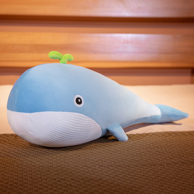 A Pod of Cuddly Whale Plushies