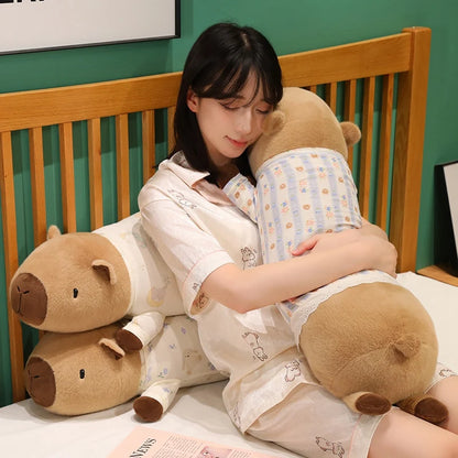 Sleepy Capybara Pyjamas Long Snuggle Buddy