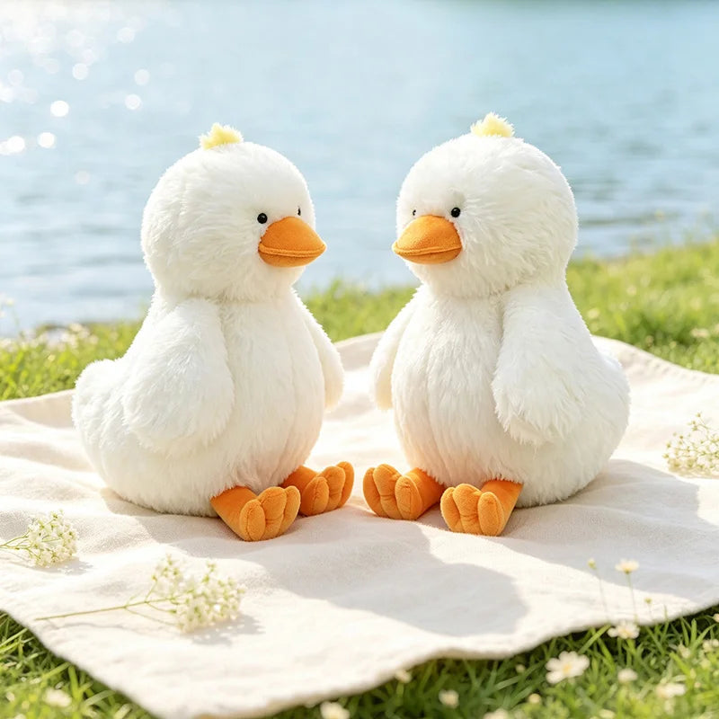 Chubby Fluffy Duckling Plush