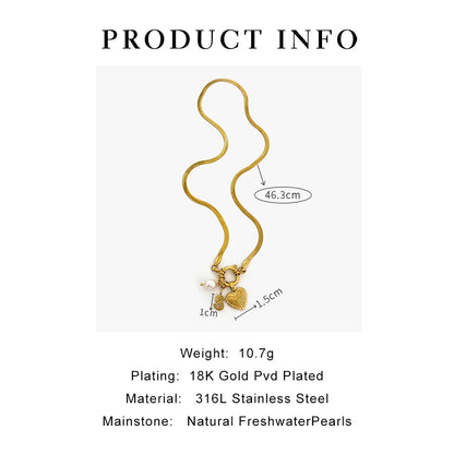 Aurelia Custom Initial Charm Necklace