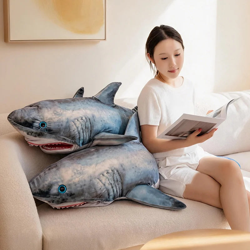 Big Bruce the Great White Shark Plush
