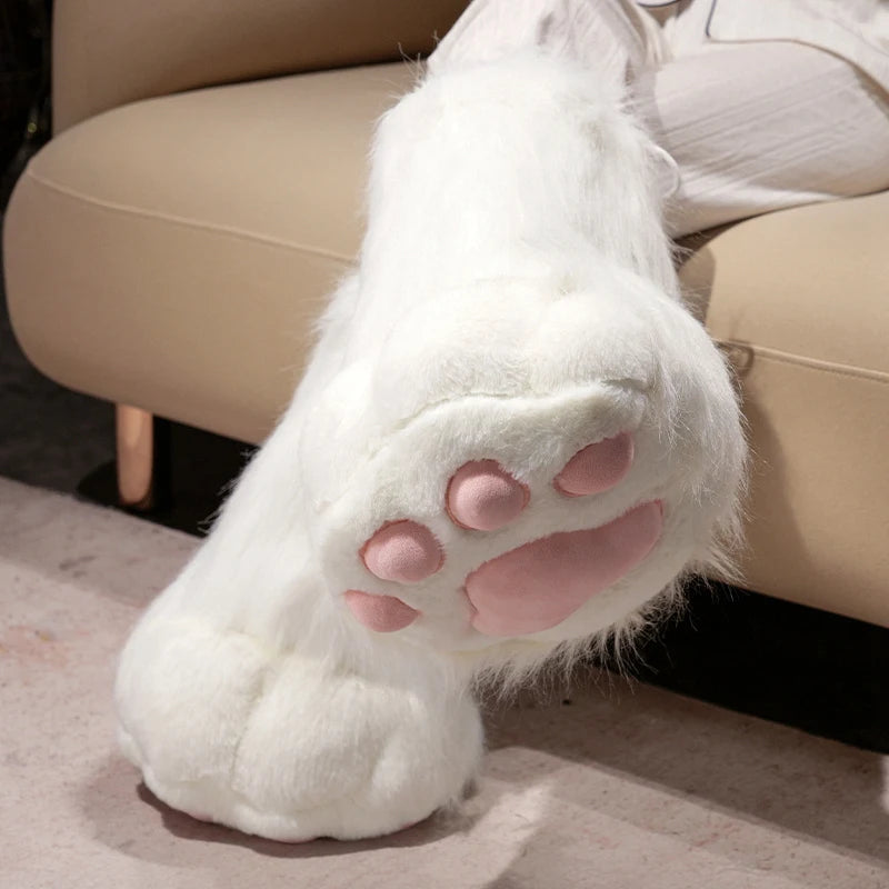 Kawaii Fluffy Cat Paws and Slippers