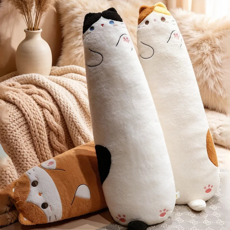 Fat Cat Body Pillow Plush