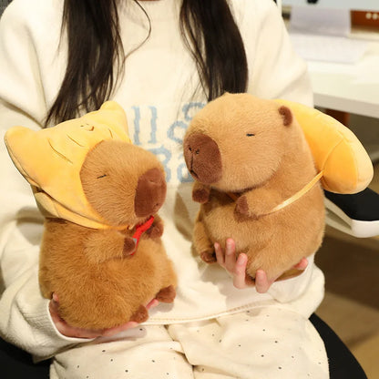 Toasted Croissant Capybara Plushies