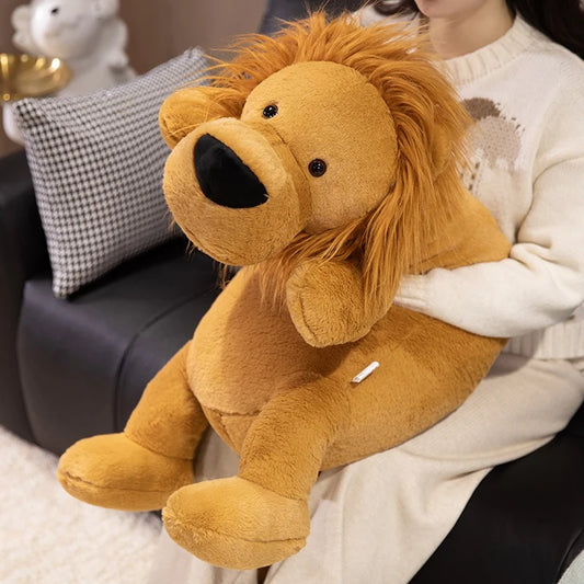 Long Lion Snuggle Buddy Plushies