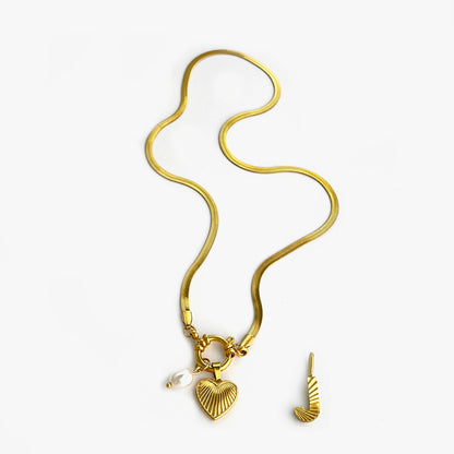 Aurelia Custom Initial Charm Necklace