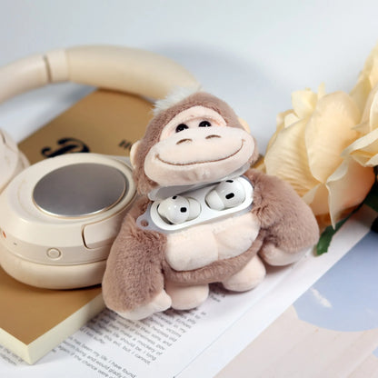 Cool Gorilla Plush Airpods Case