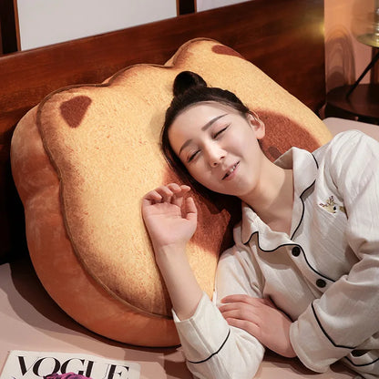 Capybara & Cat Toastie Bread Cookie Plushies